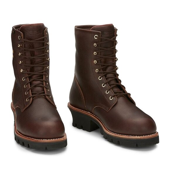 Chippewa Boots Paladin 8" waterproof insulated steel toe loger color briar - Picture 1 of 6